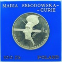 100 zł złotych 1974 Maria Skłodowska-Curie SREBRO