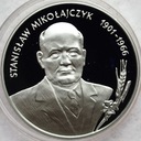 10 zł złotych 1996 Stanisław Mikołajczyk