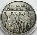10 zł złotych 2000 Grudzień 30 Rocznica Grudnia 70
