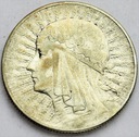 5 zł złotych 1934 Głowa kobiety Polonia SREBRO