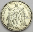 Francja 10 Franków 1967, Herkules, SREBRO