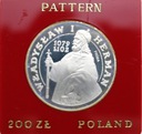 Próba 200 zł złotych 1981 Władysław I Herman AG