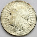 5 zł złotych 1933 Głowa kobiety Polonia SREBRO