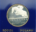 500 zł złotych 1987 Igrzyska Olimpiady SEUL