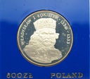 500 zł złotych 1986 Władysław I Łokietek SREBRO