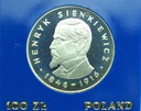 100 zł złotych 1977 Henryk Sienkiewicz SREBRO