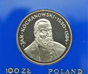100 zł złotych 1980 Jan Kochanowski SREBRO