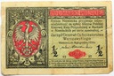 1916 1/2 marki polskiej seria B Generał