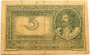 1919 5 mkp Pięć Marek Polskich seria F Głowacki