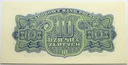 1944 10 zł złotych Obowiązkowe, seria Dd