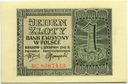 1940 1 zł Jeden Złoty, seria BC