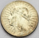 10 zł złotych 1932 Głowa kobiety Polonia SREBRO