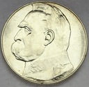 10 zł złotych 1937 Józef Piłsudski SREBRO