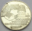 Austria 100 szylingów 1979 200L Innviertelu SREBRO