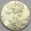 USA 1 oz uncja One Silver Dollar dolar 2017 SREBRO