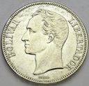 Wenezuela 1 Bolivar 1936 SREBRO