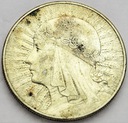 10 zł złotych 1933 Głowa kobiety Polonia SREBRO