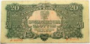 1944 20 zł złotych Obowiązkowe, seria aH