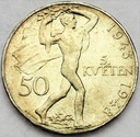 Czechosłowacja 50 koron 1948 Powstanie Praskie