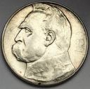 10 zł złotych 1938 Józef Piłsudski SREBRO