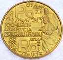 2 zł złote 1998 Skłodowska Polon i rad
