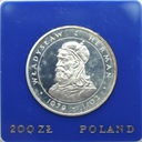 200 zł złotych 1981 Władysław I Herman SREBRO