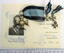 Krzyż Orderu Virtuti Militari Londyn 1948 + 3 Mini