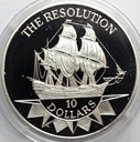 Niue 10 Dolarów 1992 The Resolution SREBRO