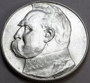 10 zł złotych 1937 Józef Piłsudski SREBRO ŁADNA