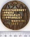 Medal Międzynarodowy Kongres Archeologii Warszawa