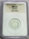 1 zł 1973 jeden złoty MS 66