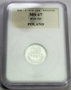 20 gr groszy1969 dwadzieścia groszy MS 67