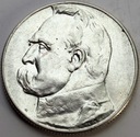 5 zł złotych 1934 Józef Piłsudski ORZEŁ ZWYKŁY
