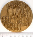 Medal 100 Lat Ruchu Robotniczego w Polsce