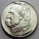 10 zł złotych 1936 Józef Piłsudski SREBRO (5)