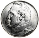 10 zł złotych 1936 Józef Piłsudski SREBRO
