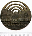 Medal Sto Lat Polskiego Radia Kraków