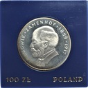 100 zł złotych 1979 Ludwik Zamenhof SREBRO