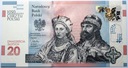 2016 20 zł złotych 1050. rocznica Chrztu Polski