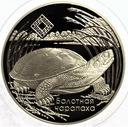 Białoruś 20 rubli 2010 Żółw błotny