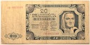 1948 20 zł Dwadzieścia Złotych, seria CM