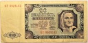 1948 20 zł Dwadzieścia Złotych, seria KF