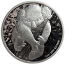 Australia 1 Dolar 2007 Srebrny Koala SREBRO UNCJA