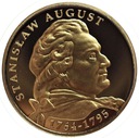 Królowie Elekcyjni Stanisław August Ag 925 SREBRO