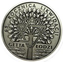 20 zł złotych 2009 65.r Likwidacji Getta w Łodzi