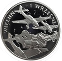 10 zł złotych 2009 Wieluń 1 Września 1939