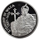 10 zł złotych 1998 Zygmunt III Waza PÓŁPOSTAĆ