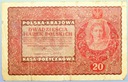 1919 20 Dwadzieścia Marek Polskich II Serja EC