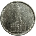 Niemcy 5 Marek Mark 1934 Wieża Kościół SREBRO