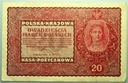 1919 20 Dwadzieścia Marek Polskich II Serja EE